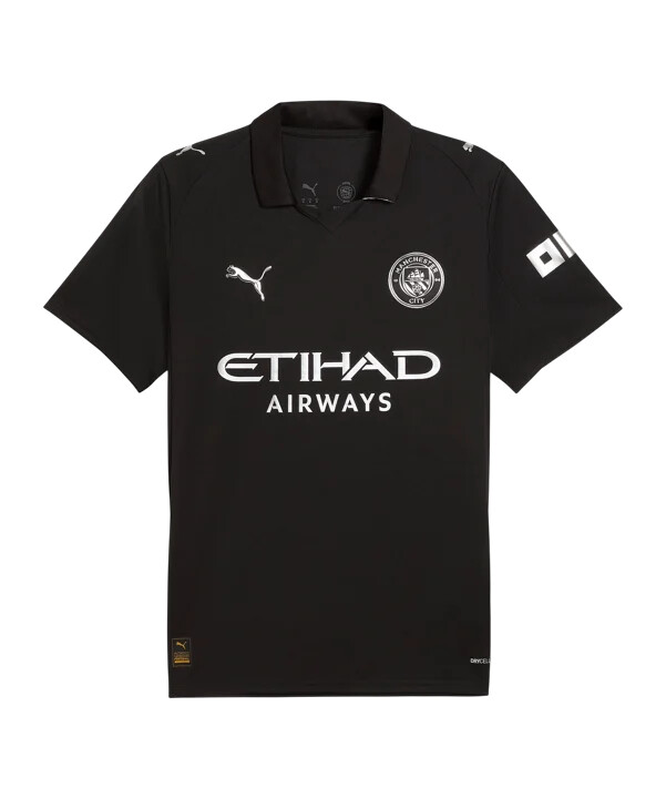 venkovní dres puma manchester city 20252026 Černý f02