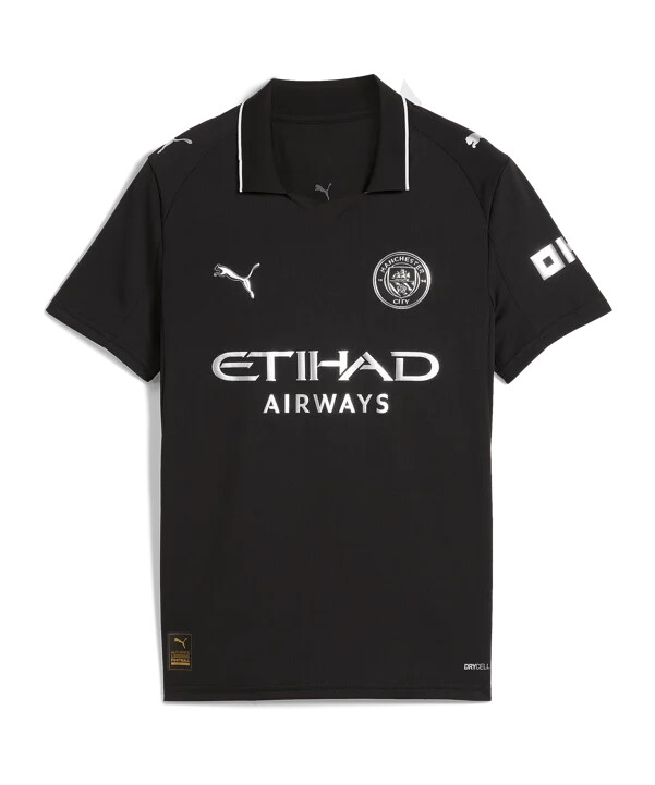 dětský venkovní dres puma manchester city 20252026 černý f02