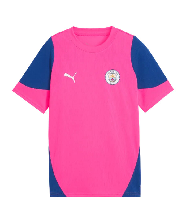 dětské tréninkové tričko puma manchester city růžové f17