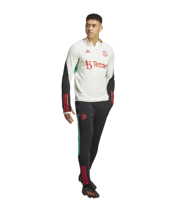tréninkové kalhoty adidas manchester united černé