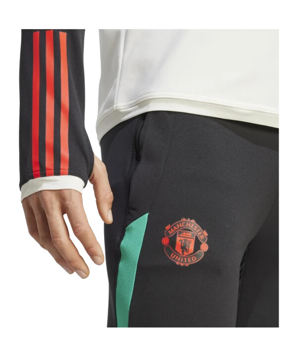 tréninkové kalhoty adidas manchester united černé