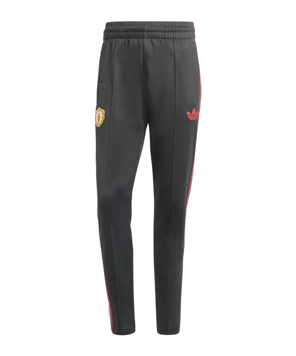 tréninkové kalhoty adidas manchester united stone roses černé