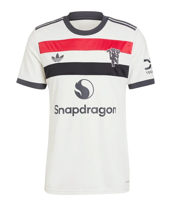 dres manchesteru united pro třetí ročník 20242025 adidas originals bílý