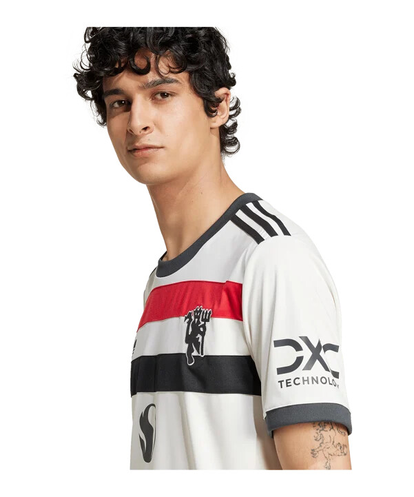dres manchesteru united pro třetí ročník 20242025 adidas originals bílý
