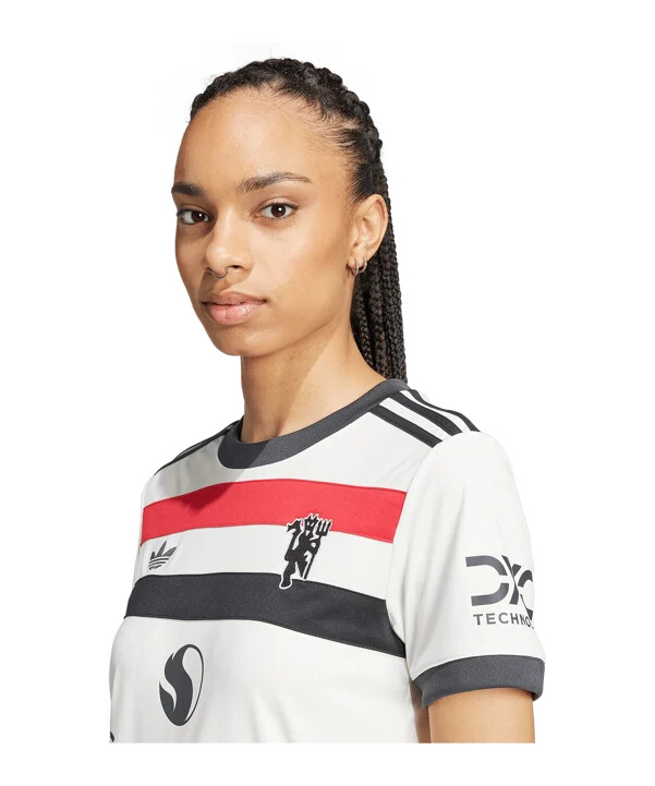 dámský dres adidas originals manchester united 3. týmu 20242025 bílý