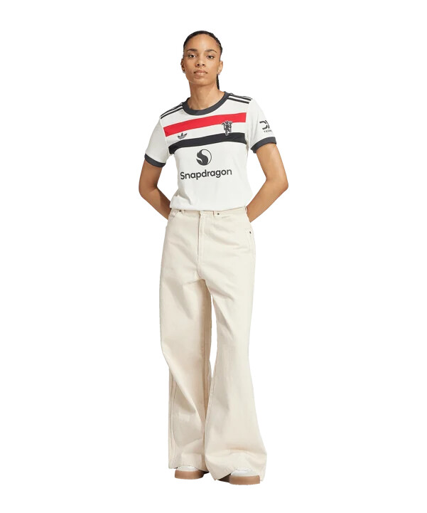 dámský dres adidas originals manchester united 3. týmu 20242025 bílý