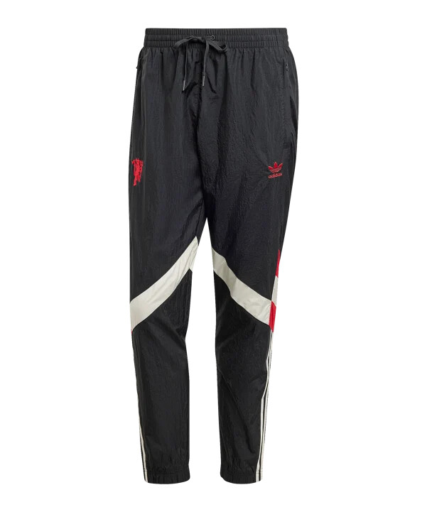 tréninkové kalhoty adidas originals manchester united černé