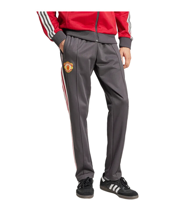 tréninkové kalhoty adidas originals manchester united beckenbauer černé