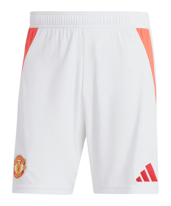 adidas manchester united short home 20242025 white