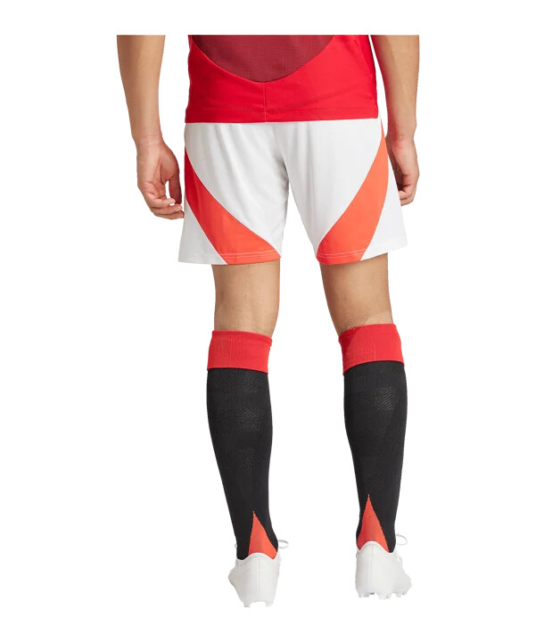 adidas manchester united short home 20242025 white