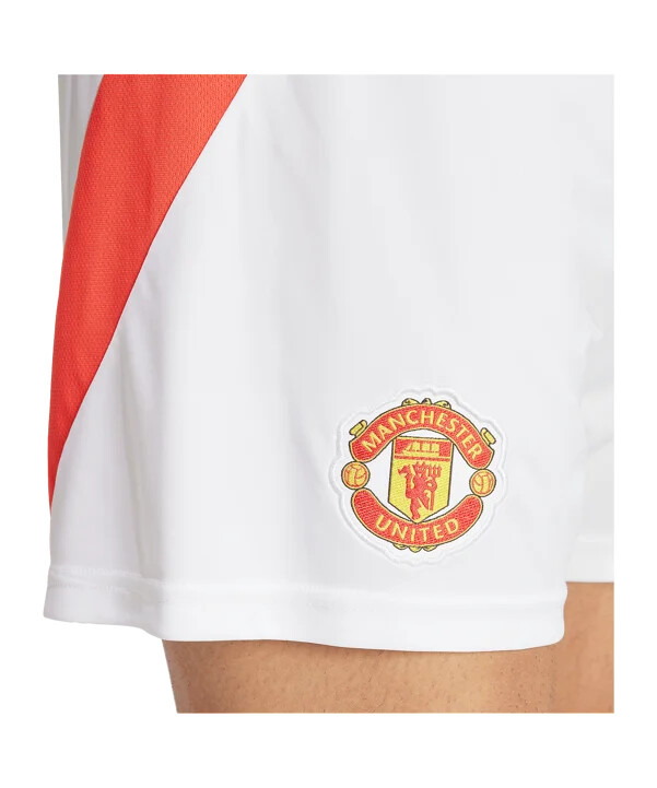 adidas manchester united short home 20242025 white