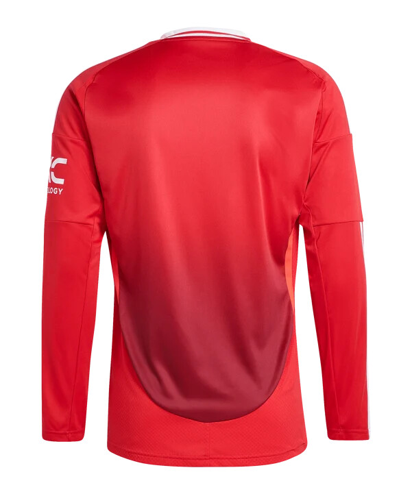 domácí dres adidas manchester united s dlouhým rukávem 20242025 červený