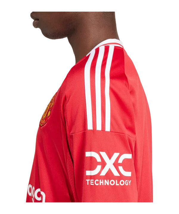 domácí dres adidas manchester united s dlouhým rukávem 20242025 červený