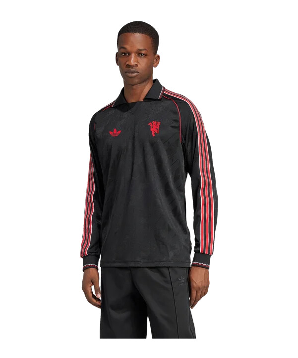 dres s dlouhým rukávem adidas originals manchester united černý
