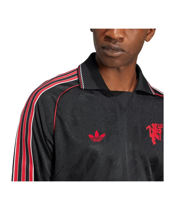 dres s dlouhým rukávem adidas originals manchester united černý