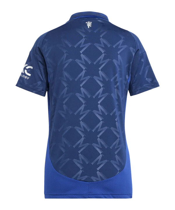 dámský venkovní dres adidas manchester united 20242025 modrý