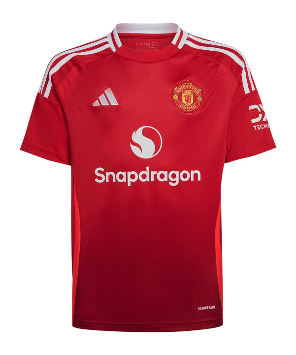 dětský domácí dres adidas manchester united 20242025 červený