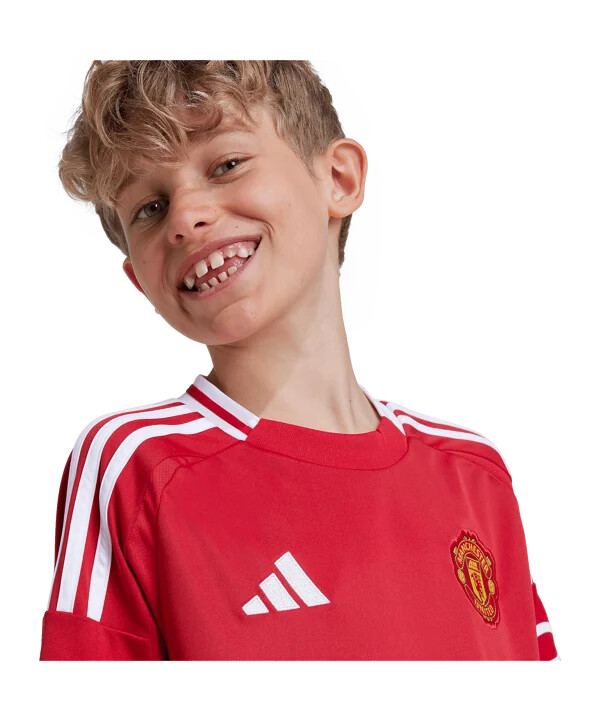 dětský domácí dres adidas manchester united 20242025 červený