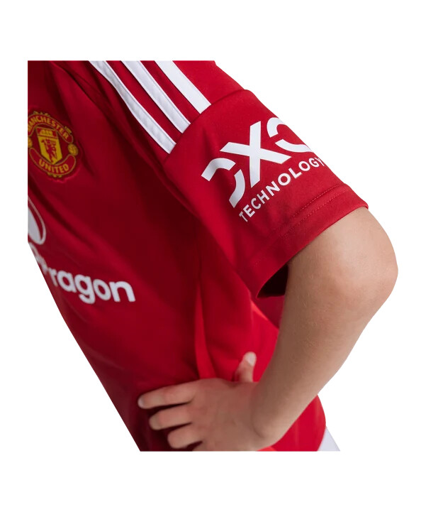 dětský domácí dres adidas manchester united 20242025 červený