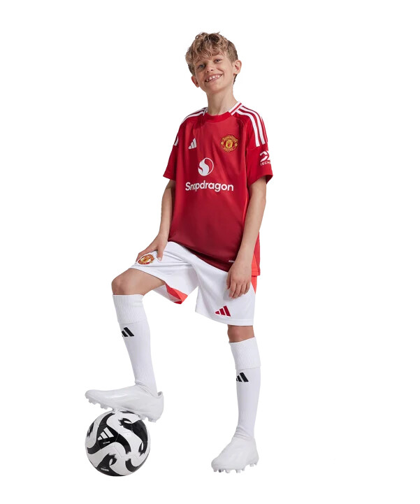 dětský domácí dres adidas manchester united 20242025 červený