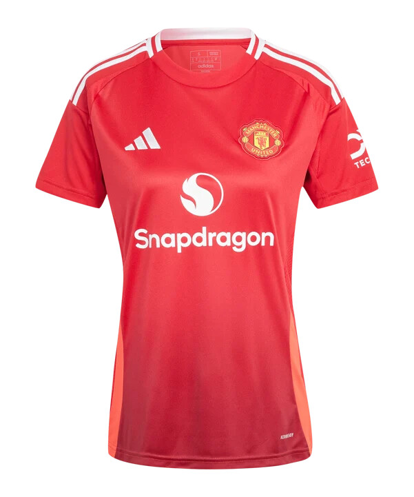 dámský domácí dres adidas manchester united 20242025 červený