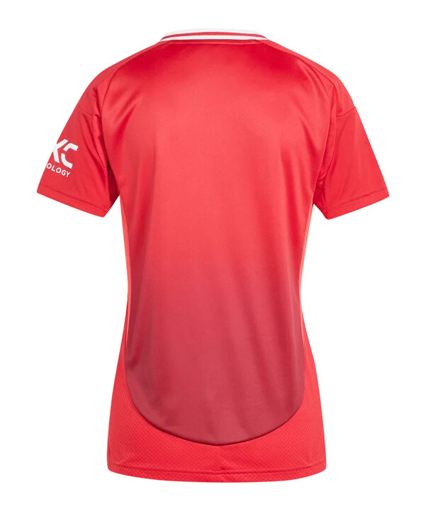 dámský domácí dres adidas manchester united 20242025 červený