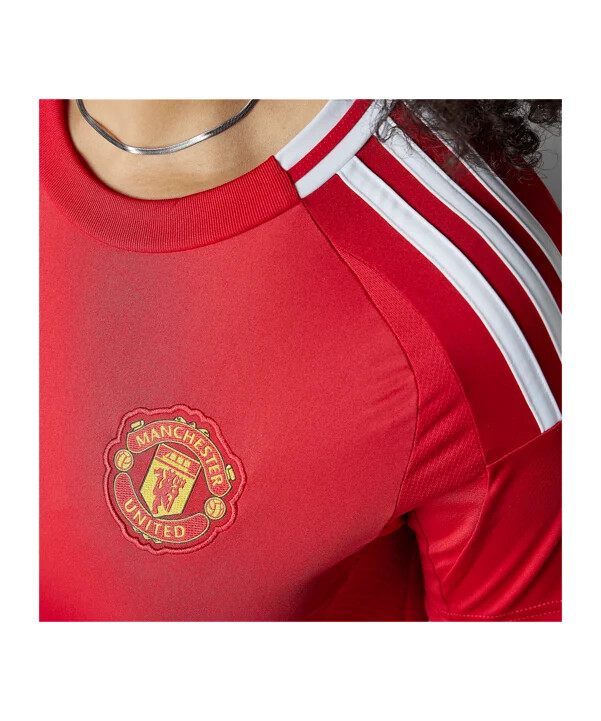 dámský domácí dres adidas manchester united 20242025 červený