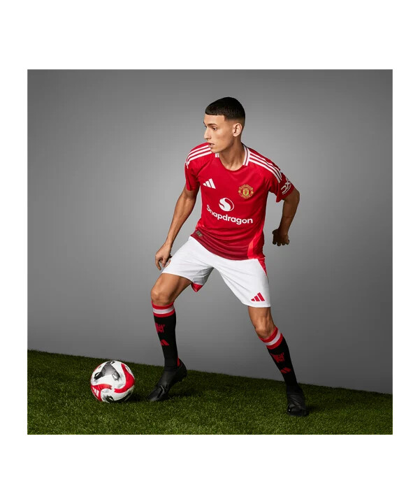 domácí dres adidas manchester united auth. 20242025 červený