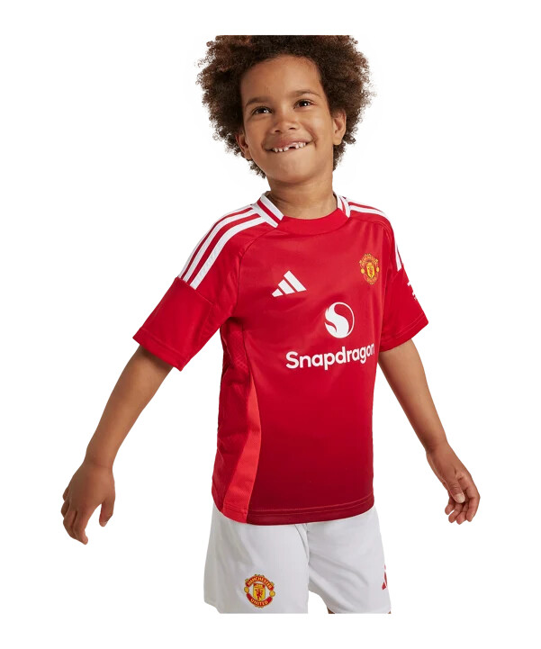 dětský minikres adidas manchester united home 20242025 červený
