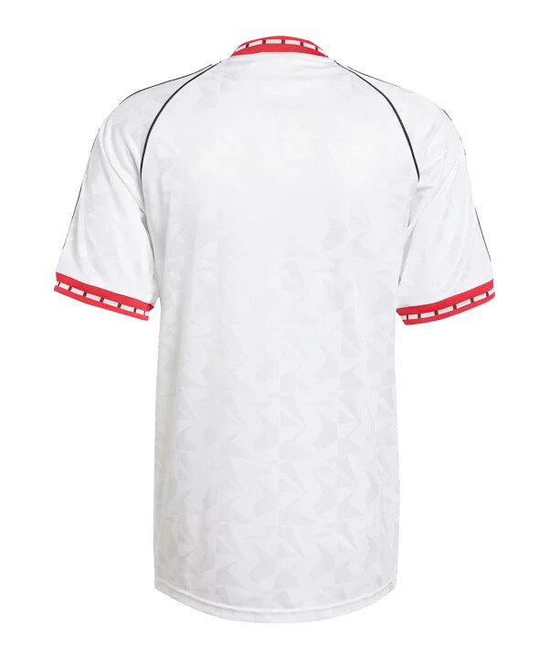 venkovní dres adidas manchester united 1991 bílý
