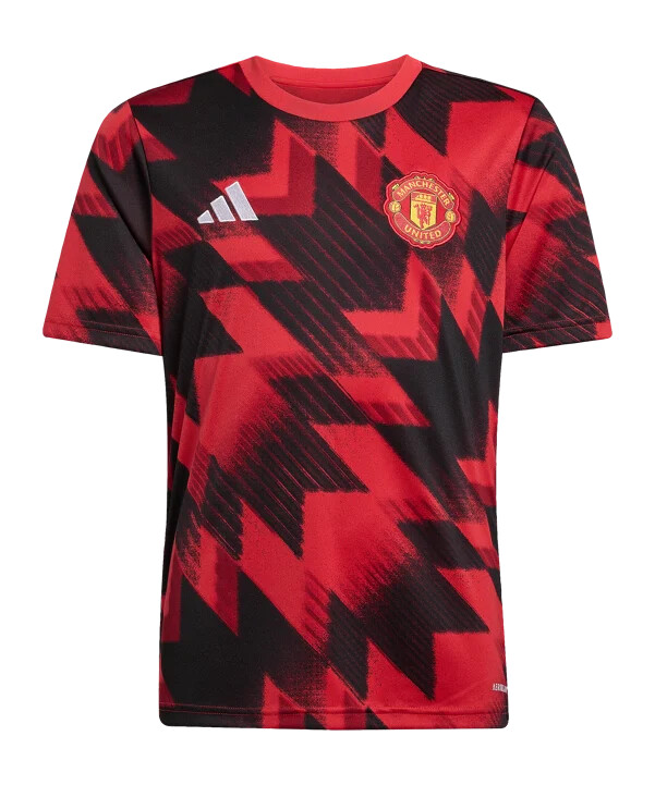 dětský fanouškovský dres adidas manchester united červený