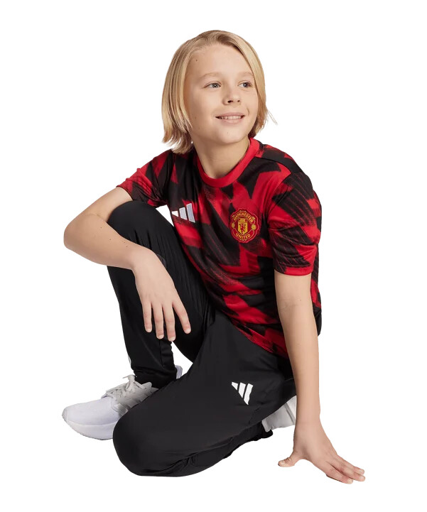 dětský fanouškovský dres adidas manchester united červený