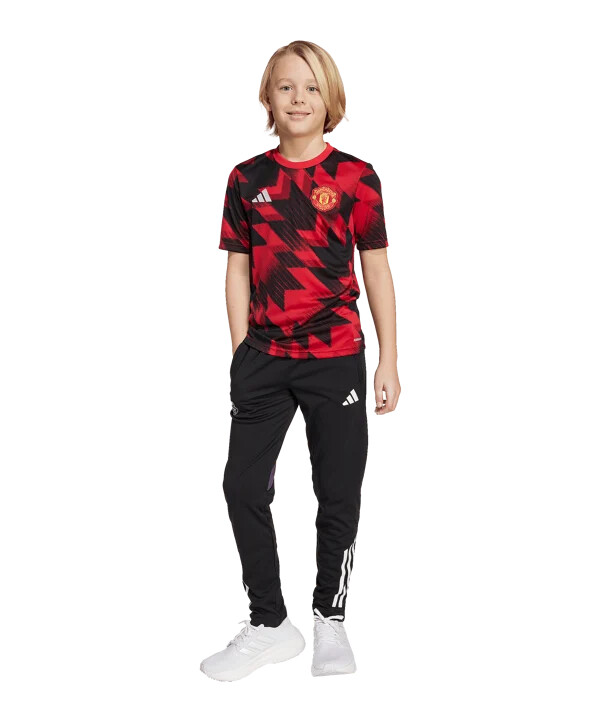 dětský fanouškovský dres adidas manchester united červený