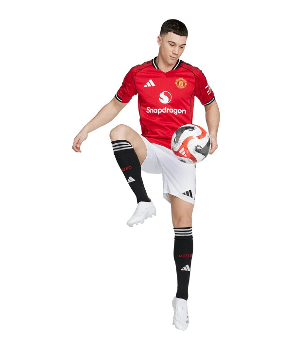 autentický domácí dres adidas manchester united 20252026 červený