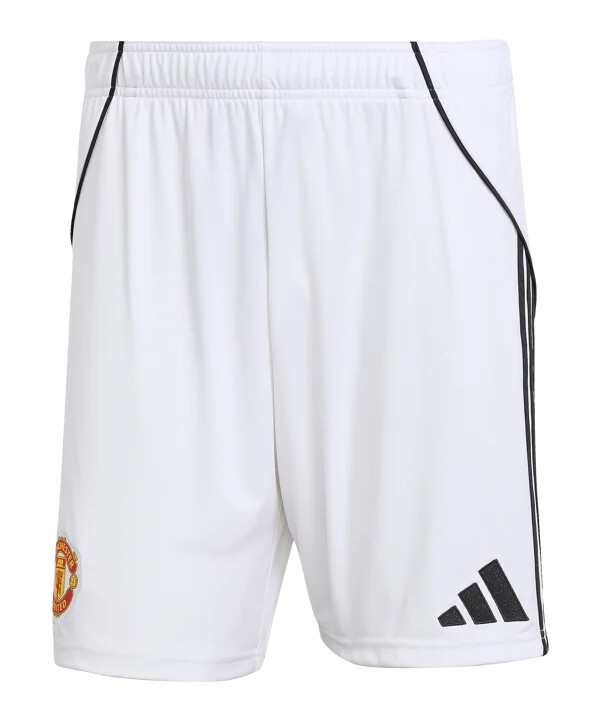 adidas manchester united short home 20252026 white