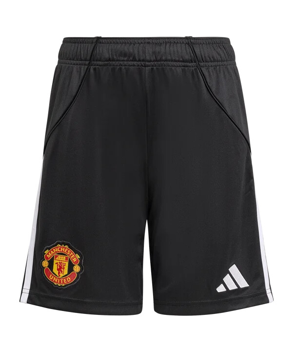 dětské kraťasy adidas manchester united home 20252026 černé