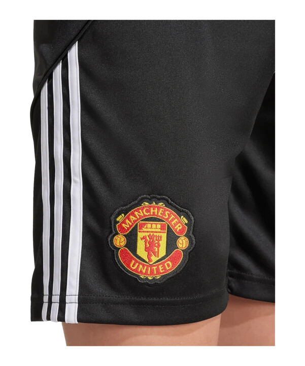 dětské kraťasy adidas manchester united home 20252026 černé