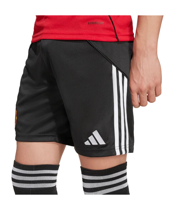dětské kraťasy adidas manchester united home 20252026 černé