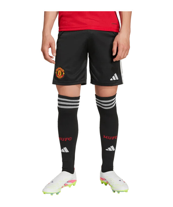 dětské kraťasy adidas manchester united home 20252026 černé