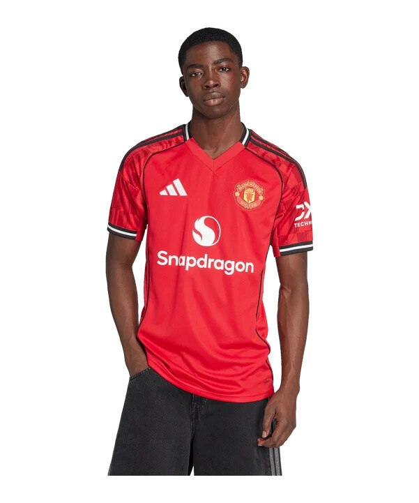 domácí dres adidas manchester united 20252026 červený
