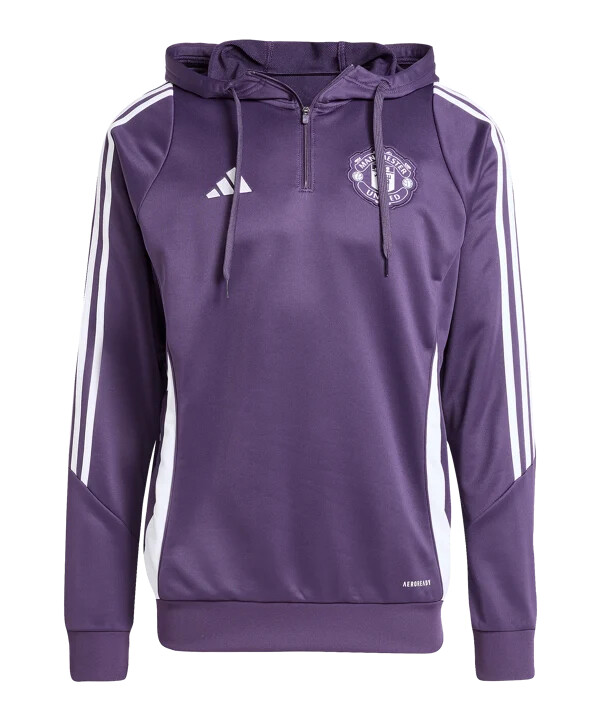 fialová tréninková mikina adidas manchester united