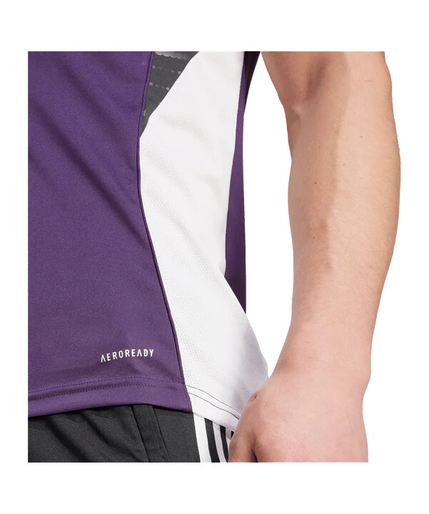 tréninkové tričko adidas manchester united competition fialové