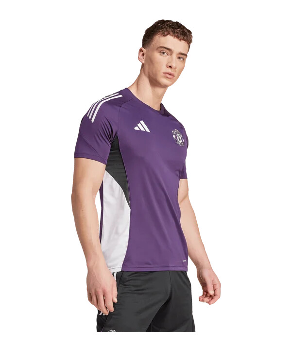 tréninkové tričko adidas manchester united competition fialové