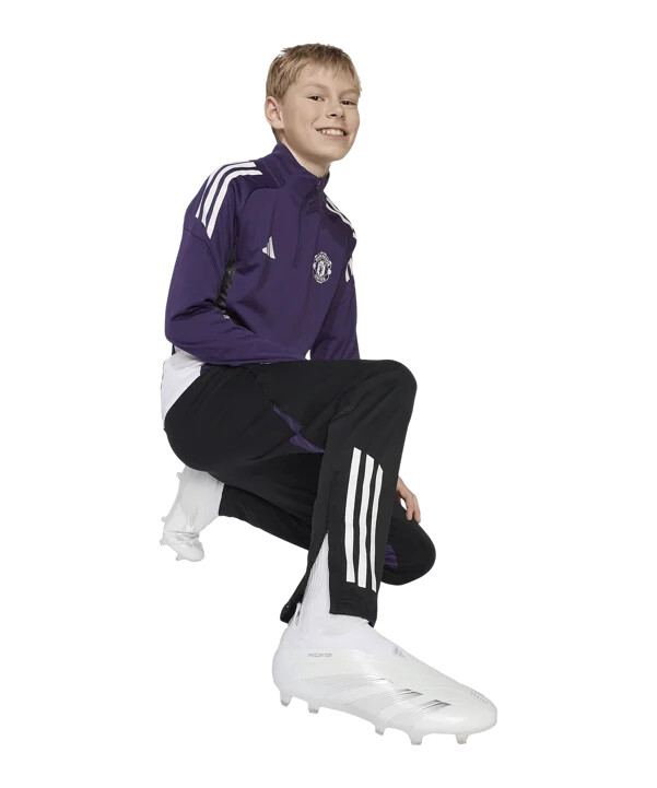 dětské tréninkové kalhoty adidas manchester united černé
