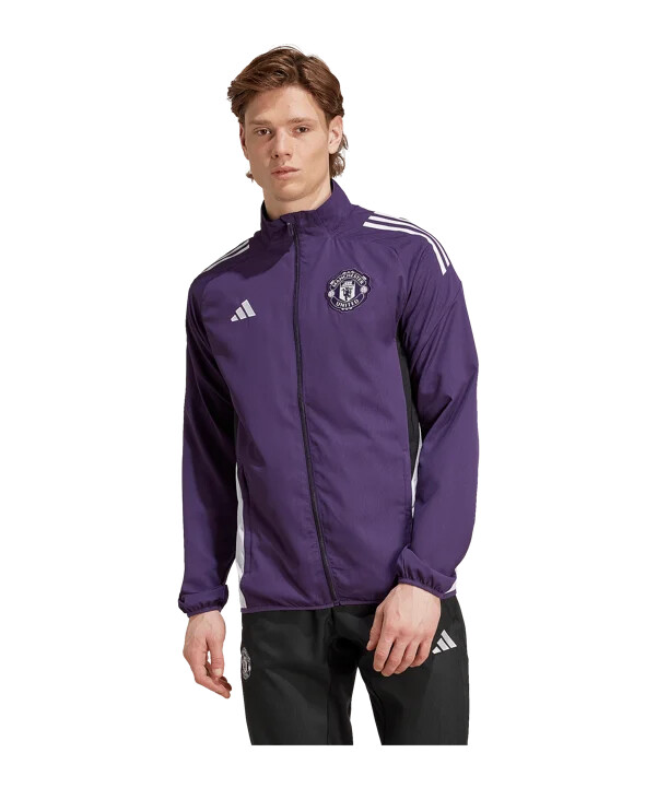 tréninkové tričko adidas manchester united competition fialové
