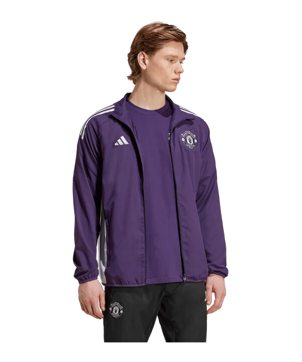 tréninkové tričko adidas manchester united competition fialové
