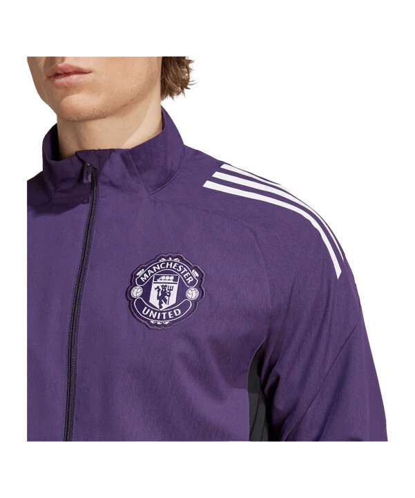 tréninkové tričko adidas manchester united competition fialové