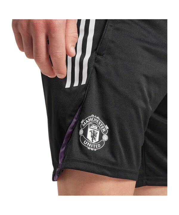 adidas manchester united tréninkové kraťasy černé