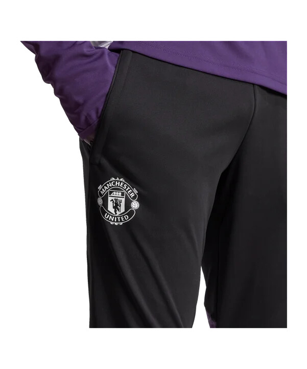 tréninkové kalhoty adidas manchester united černé