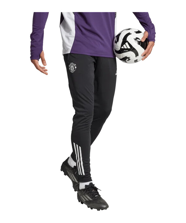 tréninkové kalhoty adidas manchester united černé